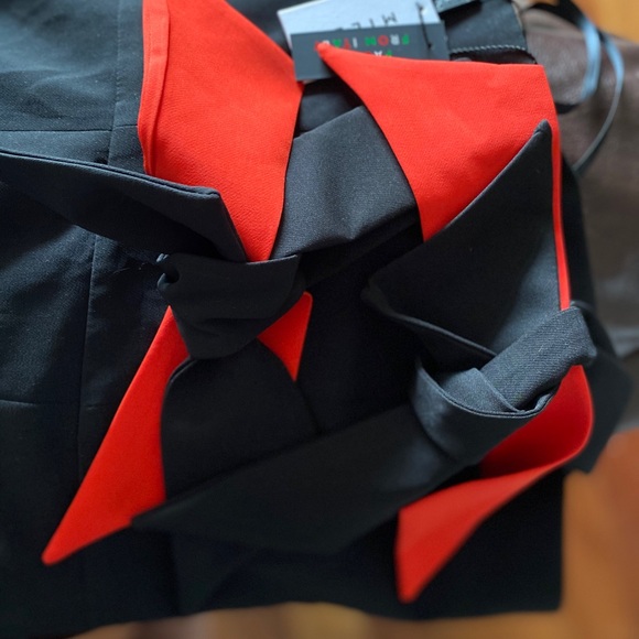 Off the shoulder stretch cady sheath dress - Picture 7 of 9